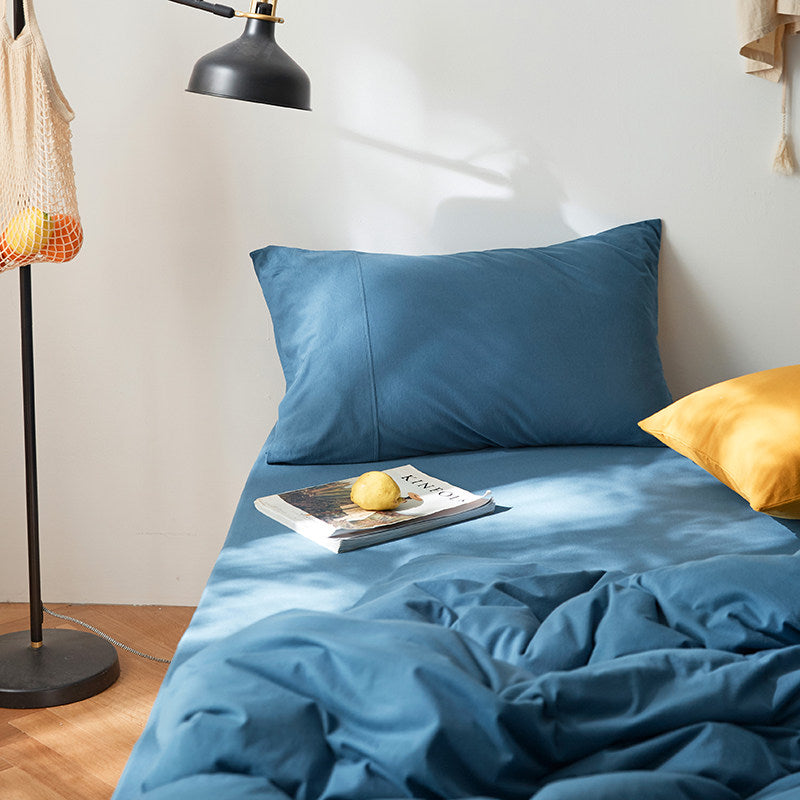 Plain Cotton Jersey Pillowcase