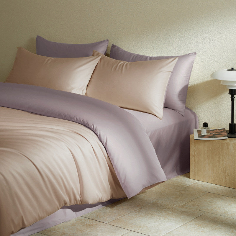 300TC Luxury Long-Staple Cotton Fitted Suite: Includes Complimentary Mulberry Silk Insert