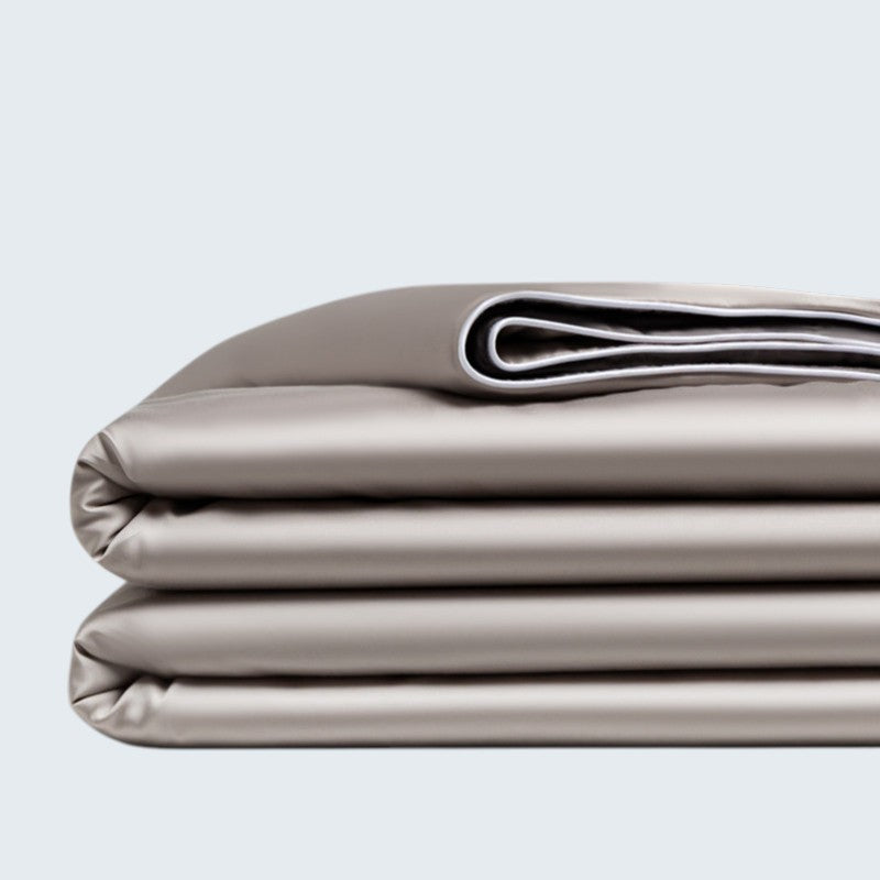 Grand Size Outlet: Coverless Ice Silk Cooling Quilt - Reversible Duet (Luxe Edition)