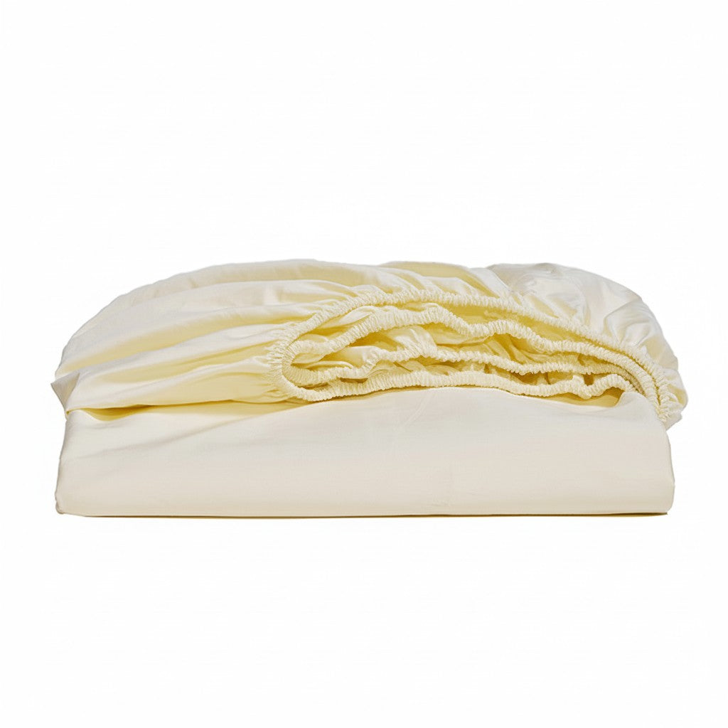 300TC Premium Long-Staple Cotton Fitted Sheet