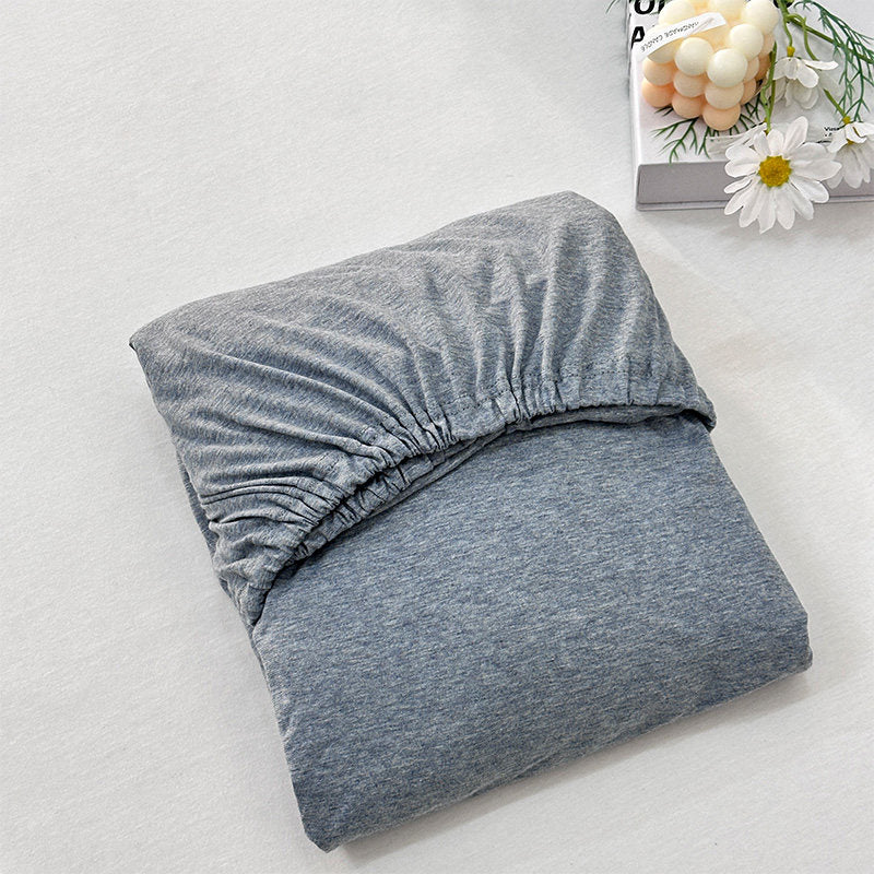 Tailored Plain Cotton Jersey Fitted Sheet