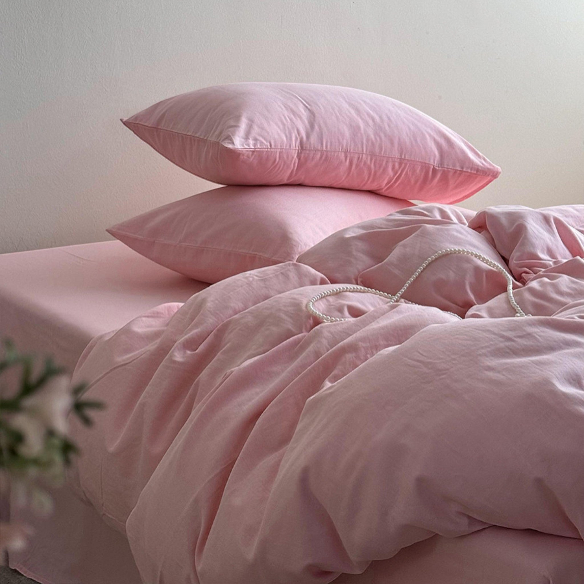 40s Yarn-Dyed Jacquard Double Gauze Duvet Cover