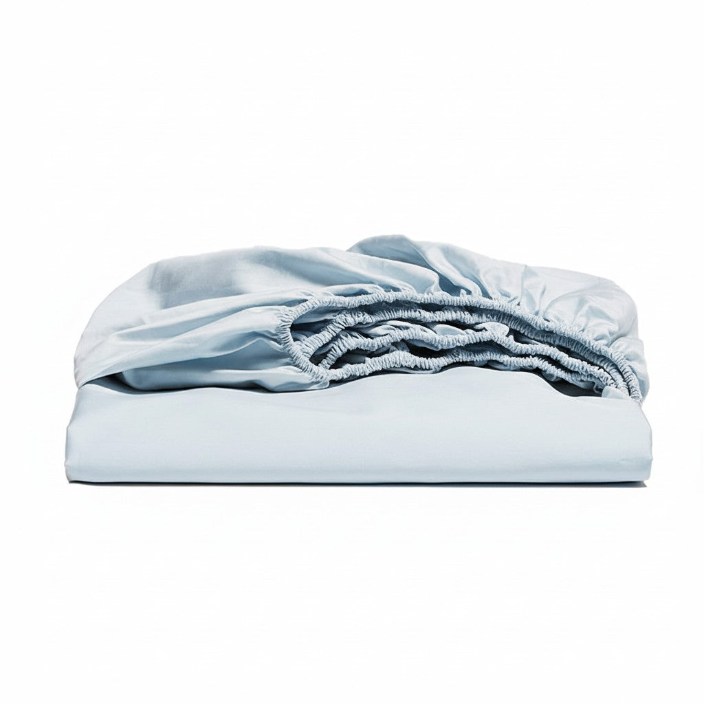 300TC Premium Long-Staple Cotton Fitted Sheet