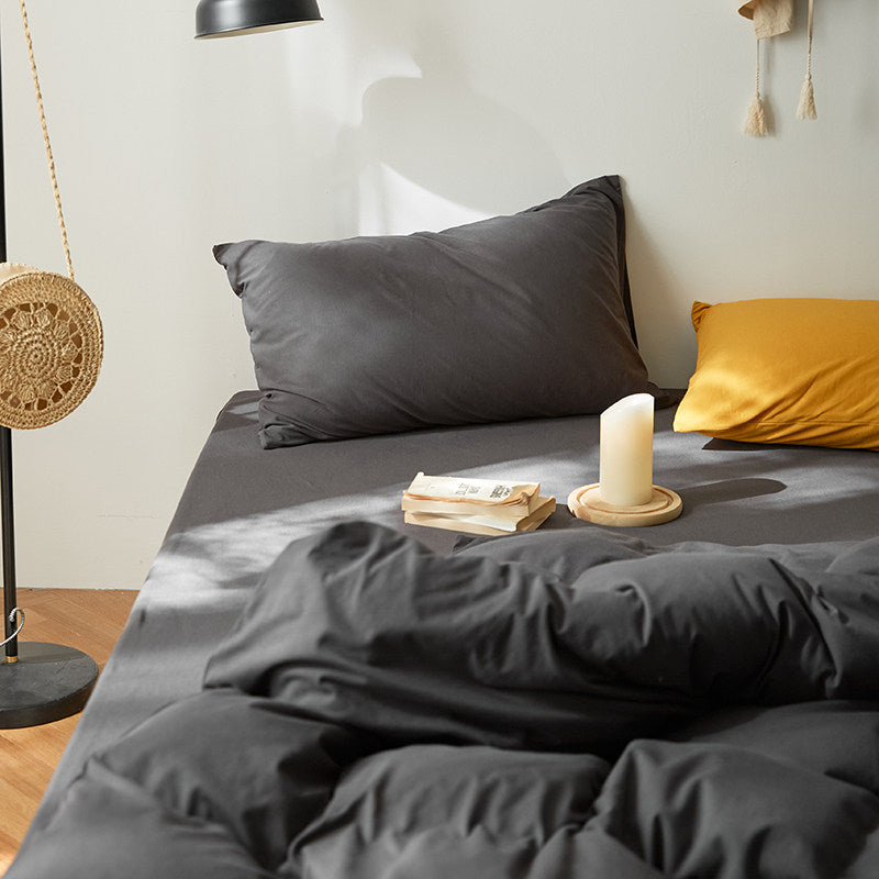 Plain Cotton Jersey Pillowcase