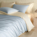 400TC Reversible Sateen Smooth Double-Twisted Long-Staple Cotton Duvet Cover