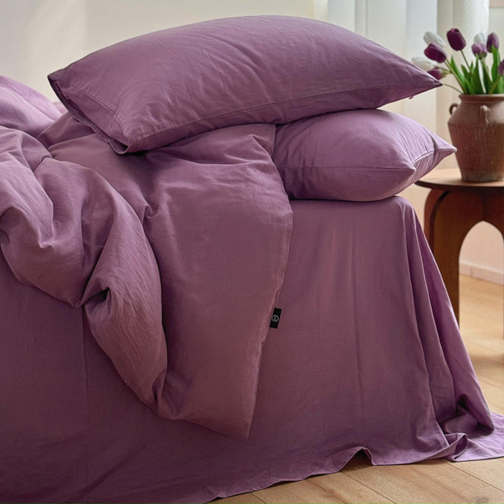 40s Yarn-Dyed Double Gauze Duvet Cover (Grand Size Edition)
