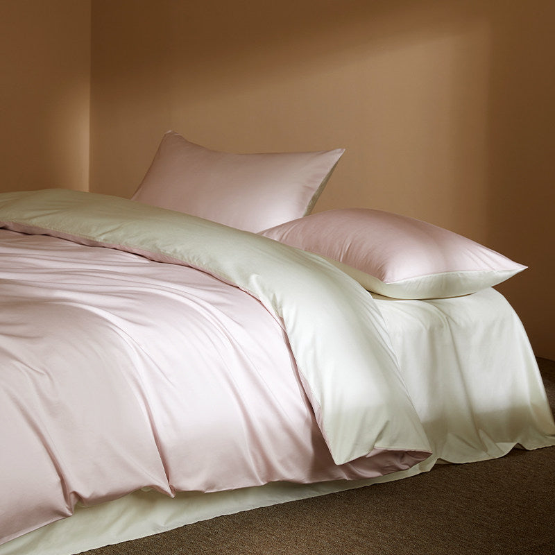 300TC Luxury Long-Staple Cotton Fitted Suite: Includes Complimentary Mulberry Silk Insert