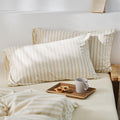 Classic Stripe Cotton Jersey Pillowcase