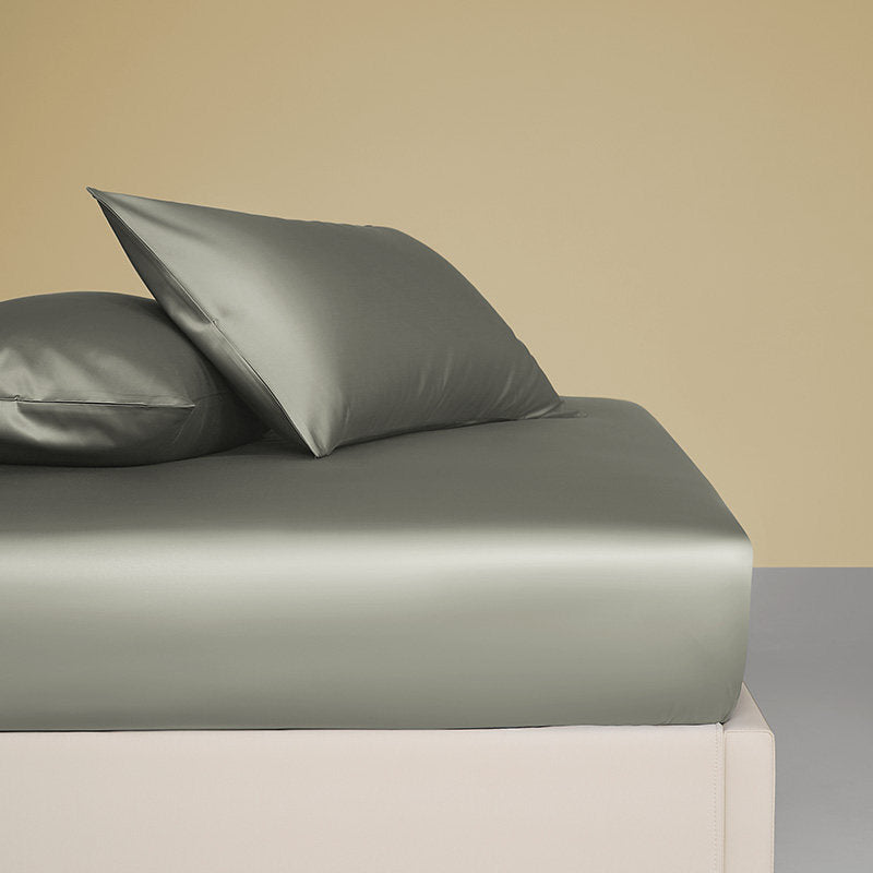 600TC Double-Twisted Long-Staple Cotton Fitted Sheet