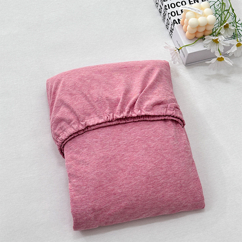 Tailored Plain Cotton Jersey Fitted Sheet