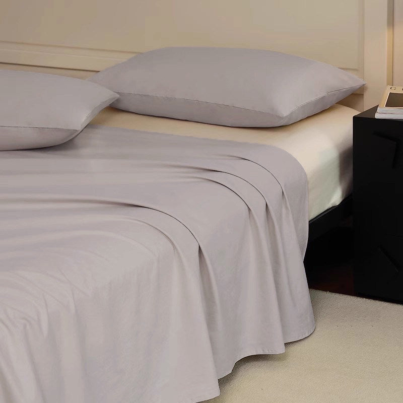 300 Thread Count Washed Cotton Flat Sheet
