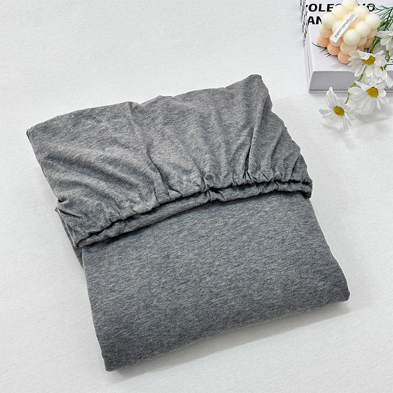 Tailored Plain Cotton Jersey Fitted Sheet