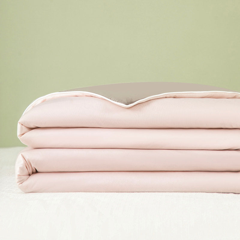 Coverless Ice Silk Cooling Quilt: Reversible Duet (Grand Size Outlet)