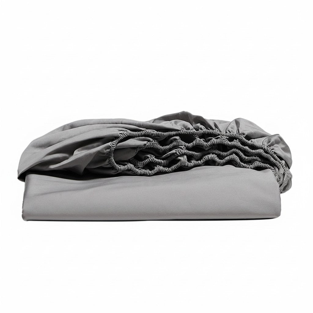 300TC Premium Long-Staple Cotton Fitted Sheet