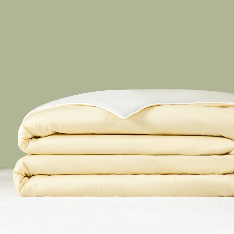 Coverless Ice Silk Cooling Quilt: Reversible Duet (Grand Size Outlet)