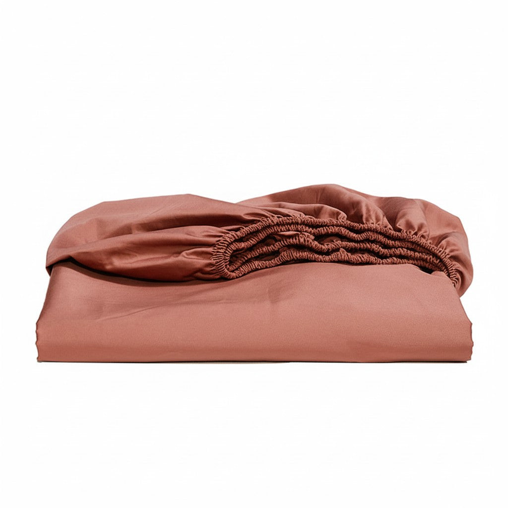 300TC Premium Long-Staple Cotton Fitted Sheet