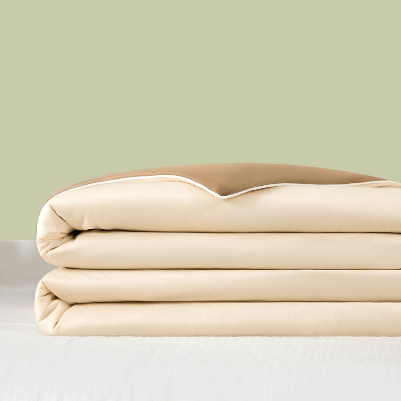 Coverless Ice Silk Cooling Quilt: Reversible Duet (Grand Size Outlet)