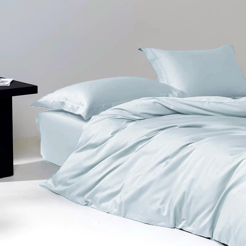 300TC Luxury Long-Staple Cotton Fitted Suite: Includes Complimentary Mulberry Silk Insert