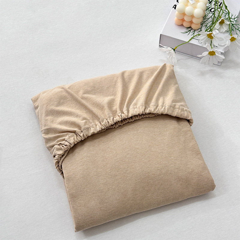 Tailored Plain Cotton Jersey Fitted Sheet