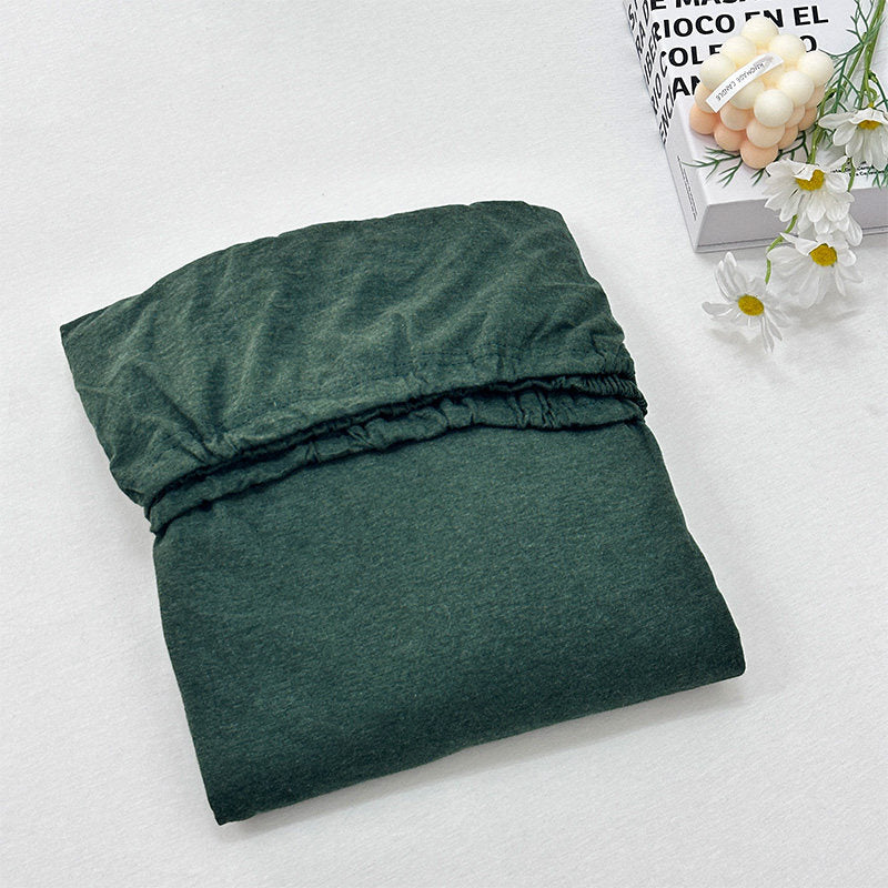 Tailored Plain Cotton Jersey Fitted Sheet