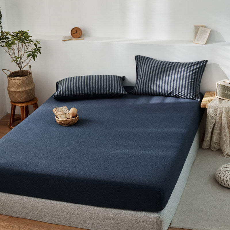 Plain Cotton Jersey Fitted Sheet
