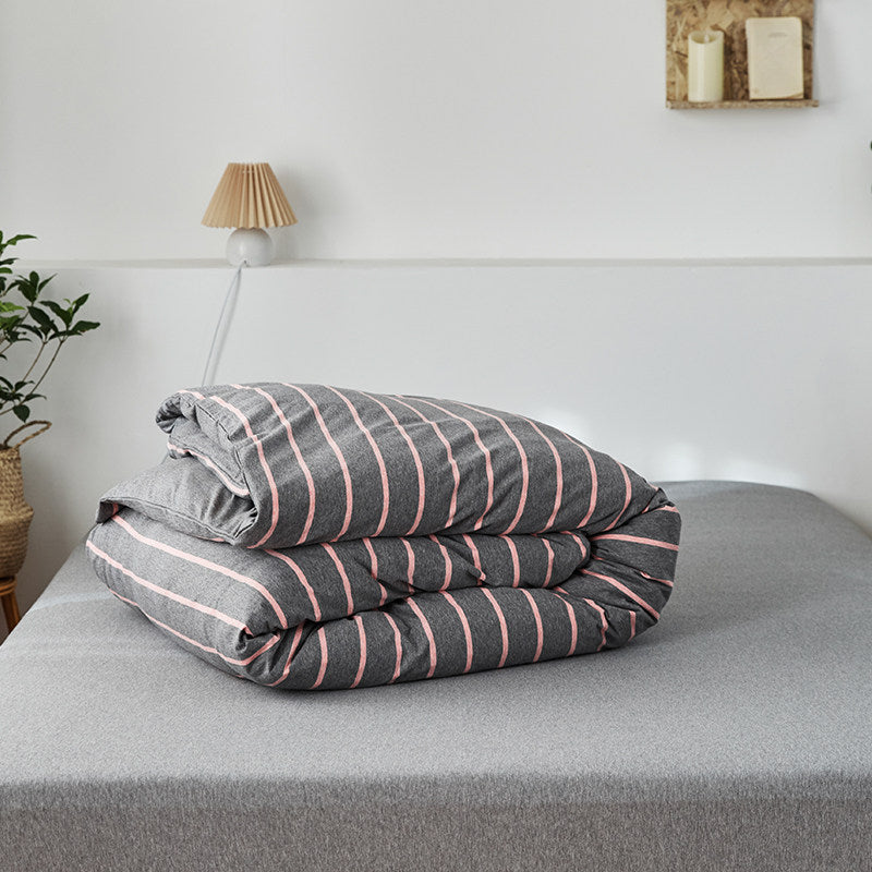 Bold Stripe Cotton Jersey Bedding