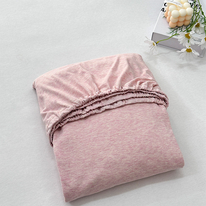 Tailored Plain Cotton Jersey Fitted Sheet