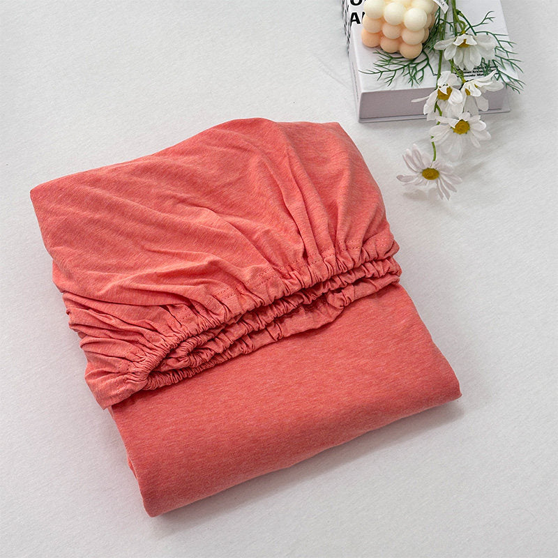 Tailored Plain Cotton Jersey Fitted Sheet