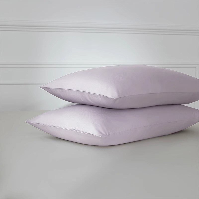 330 Thread Count Long-Staple Cotton Sateen Pillowcase – Purple Collection