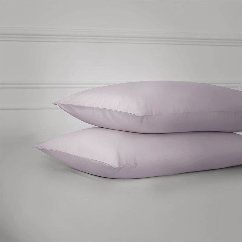 330 Thread Count Long-Staple Cotton Sateen Pillowcase – Purple Collection