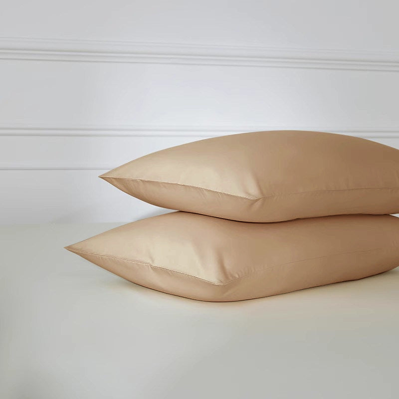 330 Thread Count Long-Staple Cotton Sateen Pillowcase – Earth Tone Collection