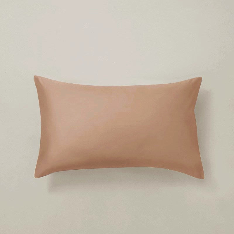 330 Thread Count Long-Staple Cotton Sateen Pillowcase – Earth Tone Collection